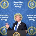 President Donald Trump speaks at the Department of Energy in Washington on Thursday. (AP Photo/Susan Walsh)