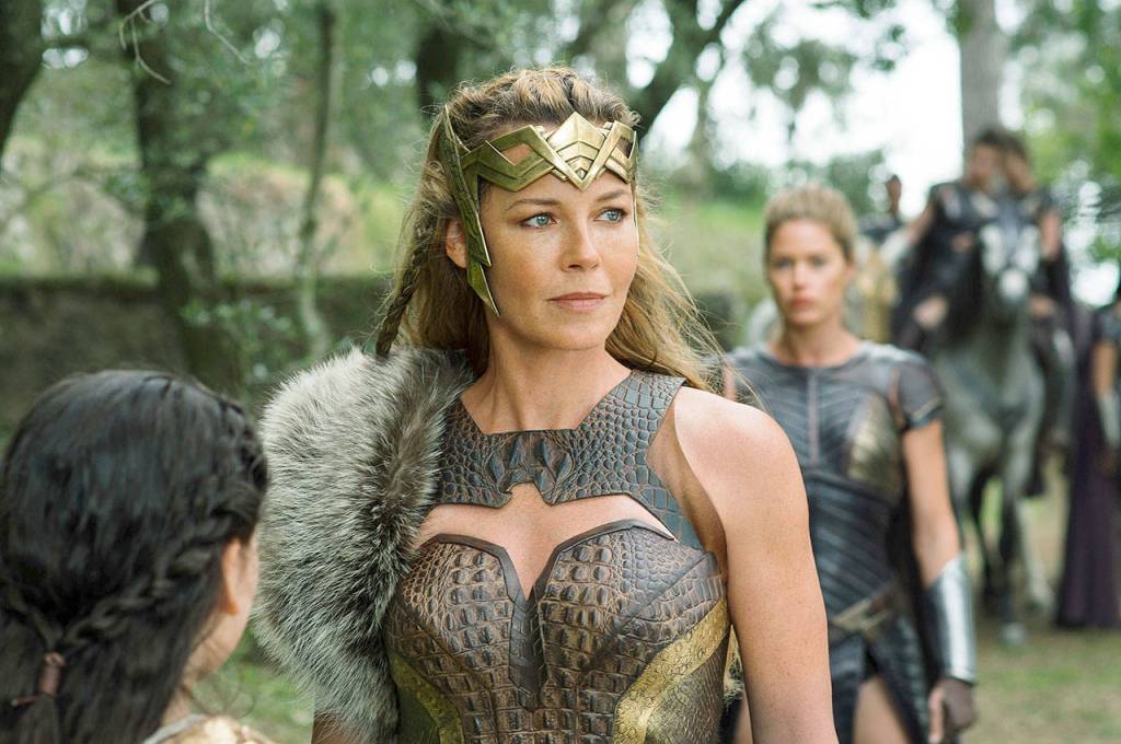 Connie Neilsen plays one of the leaders of a secret island of Amazonian woman, from which Wonder Woman hails. (Warner Bros. Entertainment)