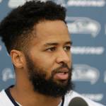 Seahawks free safety Earl Thomas talks to reporters following a minicamp practice on June 13, 2017, in Renton. (AP Photo/Ted S. Warren)
