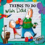 Bright and breezy watercolor-and-pencil illustrations are a highlight of &ldquo;Things to Do With Dad.&rdquo; (Candlewick Press)
