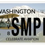 A new specialty license plate supporting general aviation will be available for $40 starting in late July. (Contributed)