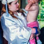 Crystal Scholl with her daughter Dakota Mowry before she graduated from AIM High School in 2000. Baby Dakota was cared for in the Snohomish school&rsquo;s child-care center. Now 18, Mowry graduated from AIM June 8. (Courtesy Crystal Scholl)