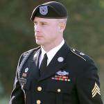 In this Jan. 12, 2016 photo, Army Sgt. Bowe Bergdahl arrives for a pretrial hearing at Fort Bragg, North Carolina. (AP Photo/Ted Richardson, File)
