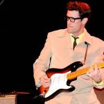 John Mueller plays Buddy Holly in Winter Dance Party tour