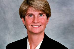 Snohomish County Superior Court Judge Janice Ellis is back on the job after injuring her back during a Rotary trip to the Dominican Republic in April.
