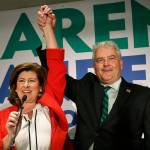 In Georgia, Handel reaches out to Democrats and thanks Trump