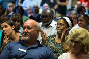 Mayoral candidates appear on same page at Casino Road forum