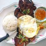 A fried egg is a tasty option to add to meat dishes at Pho Han Vietnamese Restaurant in Lynnwood. (Andrea Brown / The Herald)