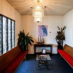 Local artwork adorns the walls of Solie Funeral Home in Everett. (Ian Terry / The Herald)