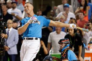 Aaron Judge smashes his way to Home Run Derby title
