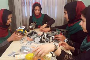 Afghan girls will be allowed into US for robotics contest