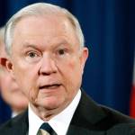 Attorney General Jeff Sessions speaks during a news conference about opioid addiction on Thursday at the Justice Department in Washington. (AP Photo/Jacquelyn Martin)