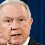 Blacked-out page of Sessions security clearance form is out