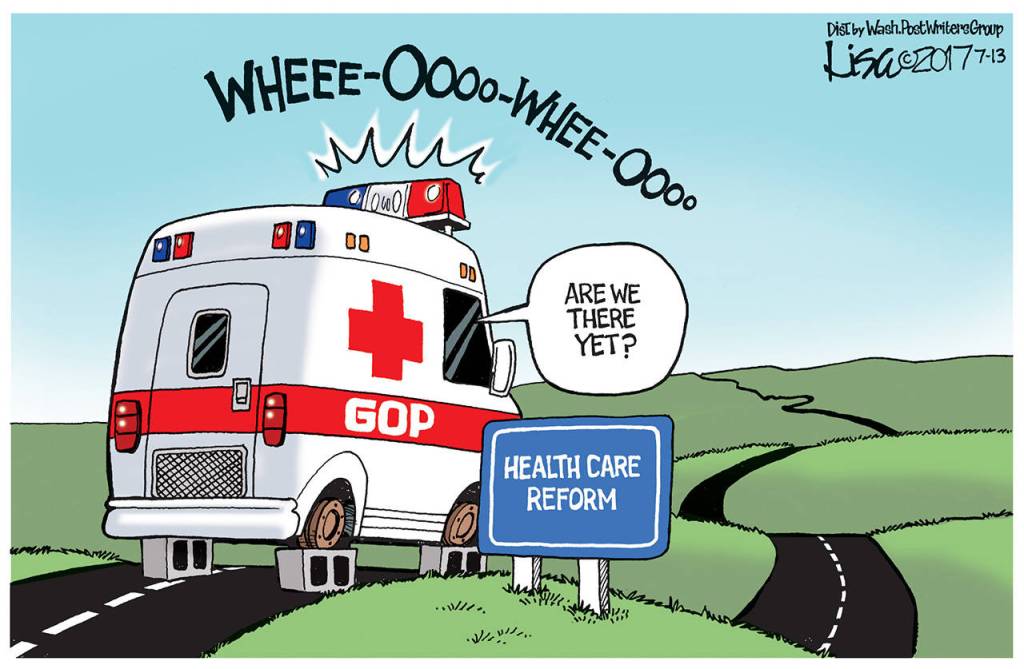 Editorial cartoons for Saturday, July 15