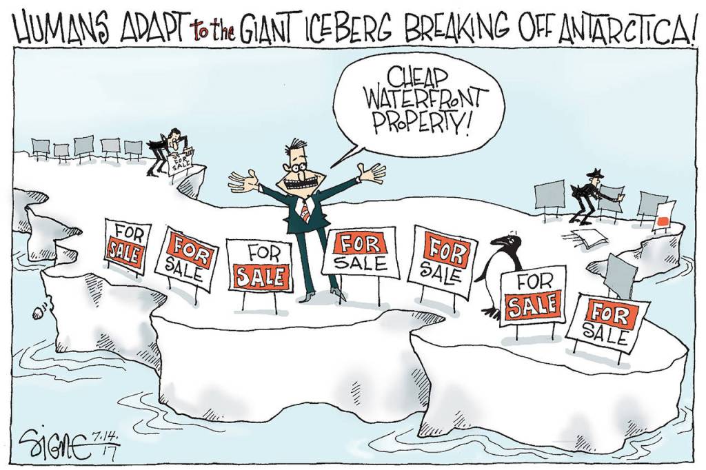 Editorial cartoons for Sunday, July 16