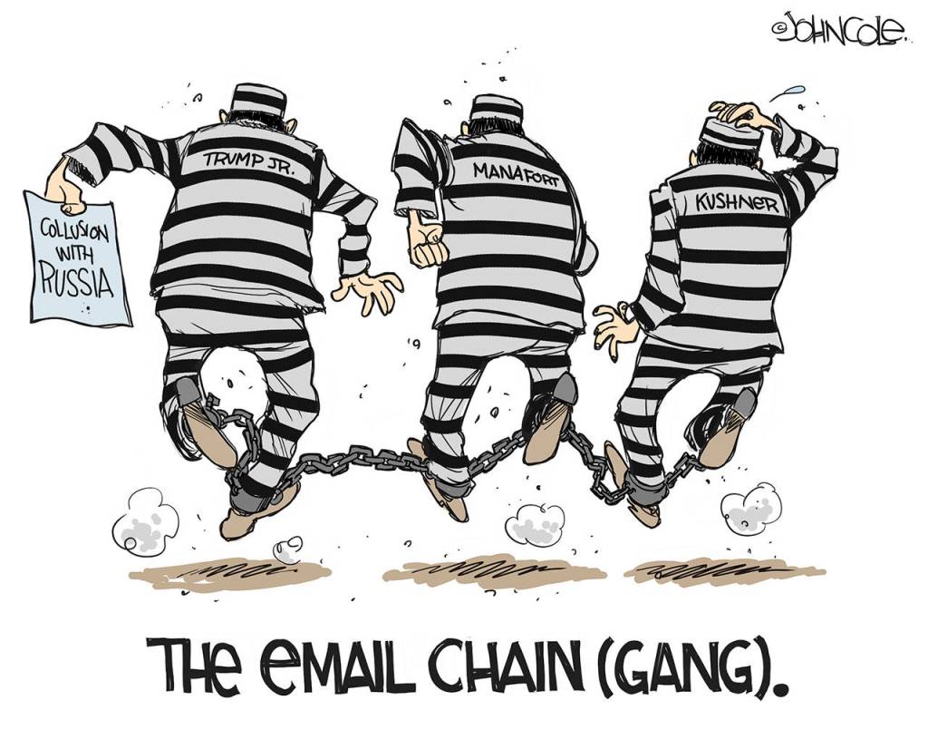 Editorial cartoons for Sunday, July 16