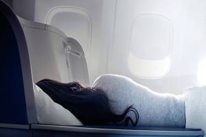 A frugal traveler gets a first taste of first class flight