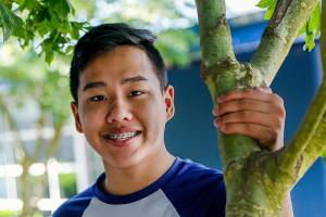 Herald Super Kid, Dennis Mach will be a student member of the Mukilteo School Board in the Fall. (Dan Bates / The Herald)