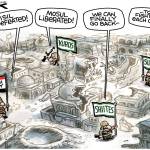 Editorial cartoons for Tuesday, July 18