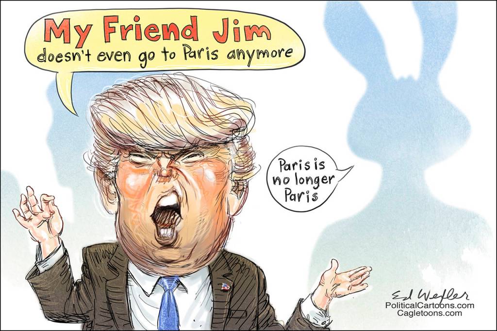 Editorial cartoons for Tuesday, July 18