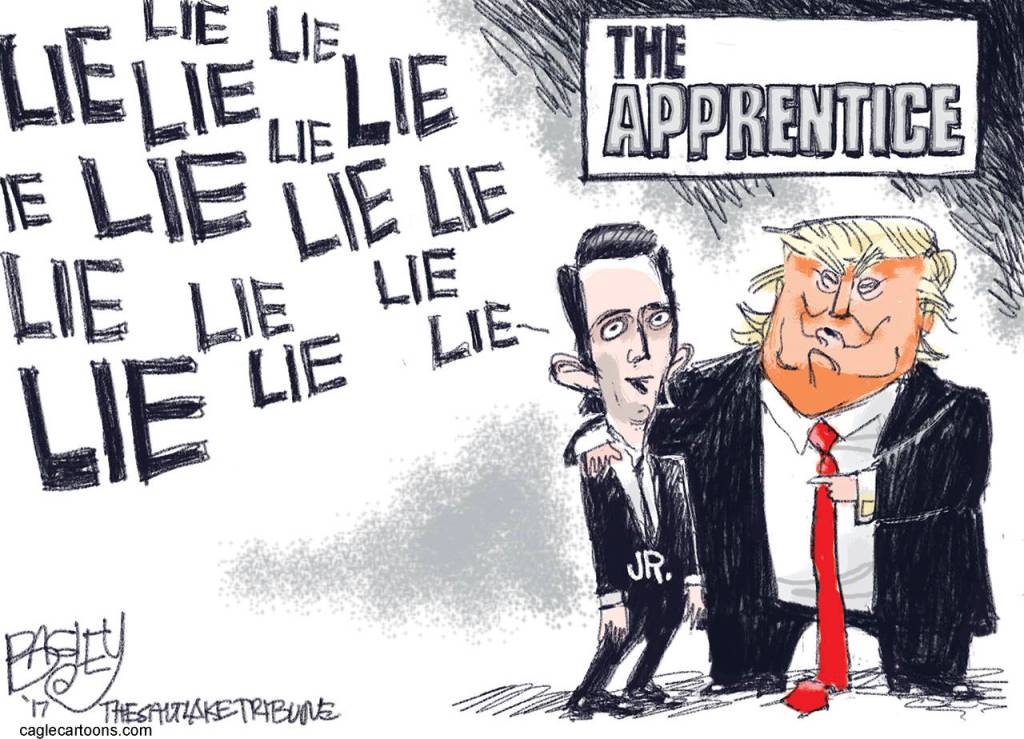 Editorial cartoons for Tuesday, July 18