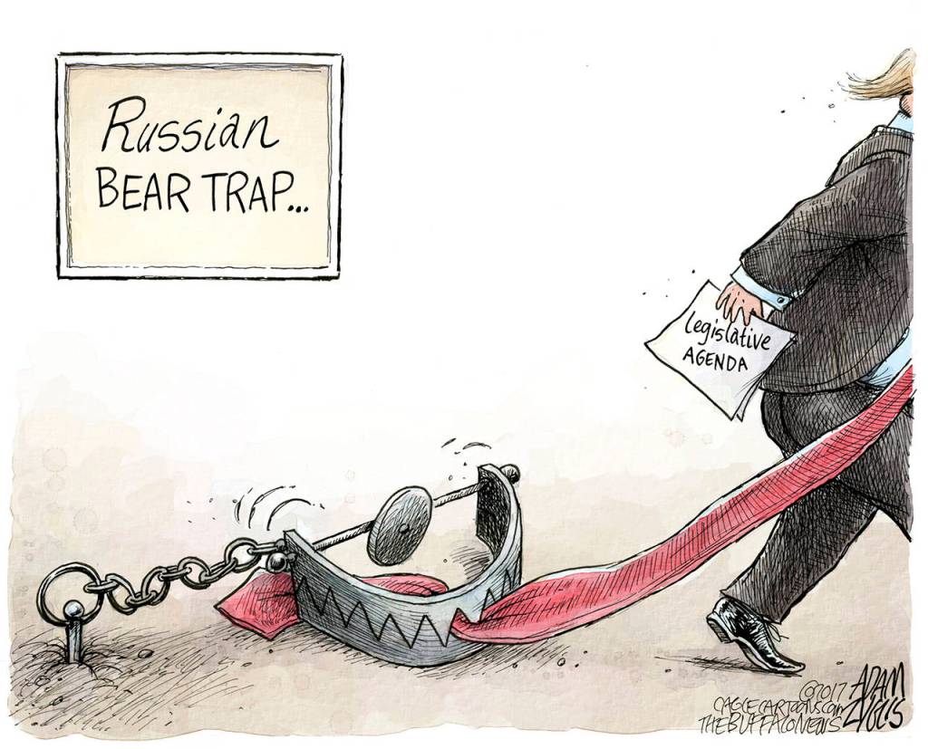 Editorial cartoons for Tuesday, July 18