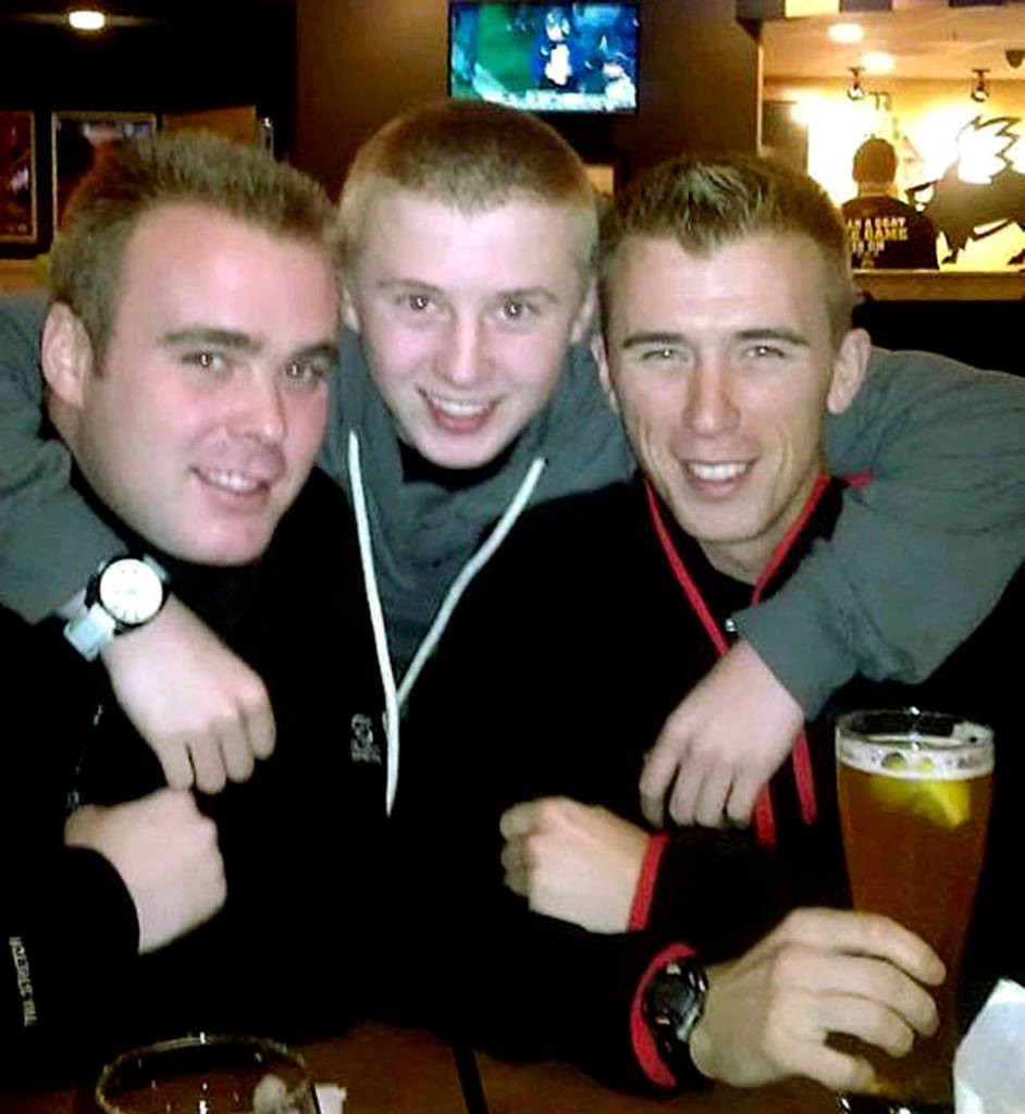 From left: Zachary, Bradley and Nathaniel Hogue. This is the last photo Deanna has of her boys together. (The Hogue Family)