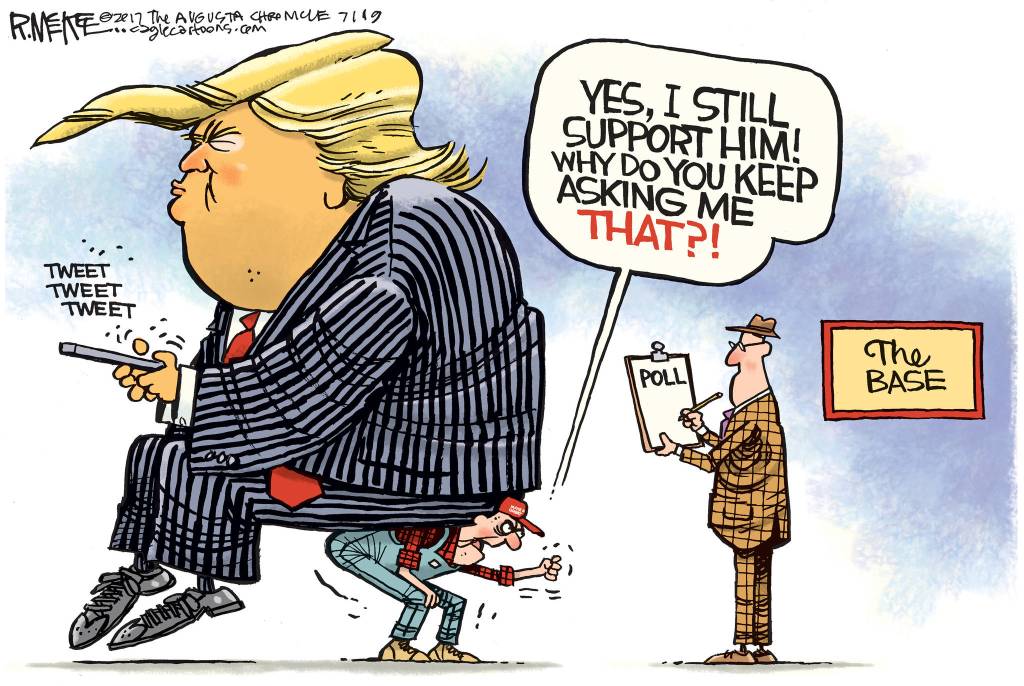 Editorial cartoons for Friday, July 21