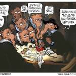 Editorial cartoons for Saturday, July 22