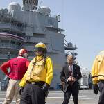 Newest aircraft carrier USS Gerald R. Ford joins the Navy