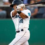 Everett AquaSox catcher David Banuelos was a fifth-round pick by the Seattle Mariners in June&rsquo;s draft. (Photo courtesy Everett AquaSox)