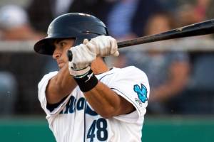 ‘Staying calm’ key to success for AquaSox catcher Banuelos