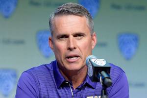 Petersen says UW — picked to win Pac-12 North — must rebuild