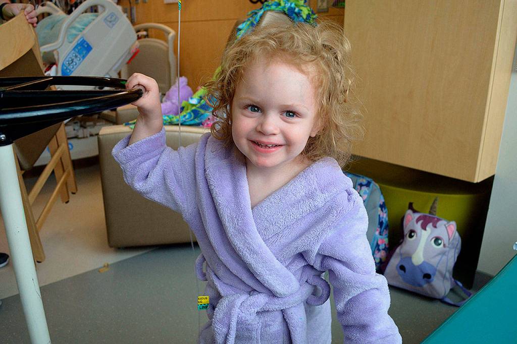 Reese&rsquo;s cancer was diagnosed at Stage 2, and her tumor was isolated to her neck. (Photo by Steven Powell / Marysville Globe)