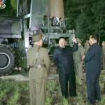 In this image made from video by North Korea&rsquo;s KRT on Friday, July 28, 2017, North Korean leader Kim Jung Un, center, gestures at the site of a missile test at an undisclosed location in North Korea. The clear message after Friday&rsquo;s late-night test, the second in a month of a missile that may be able to reach most of the U.S. mainland: Get used to this _ it&rsquo;s the new normal. (KRT via AP Video)