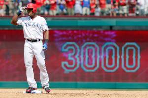 Former Mariner Beltre notches 3,000th career hit