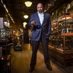 Omar de Frias is the owner of Fratello Cigars. (Bill O&rsquo;Leary/The Washington Post)