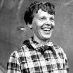 In this June 6, 1937, photo, Amelia Earhart, the American airwoman who is flying round the world for fun, arrived at Port Natal, Brazil, and took off on her 2,240-mile flight across the South Atlantic to Dakar, Africa. (AP Photo, File)
