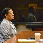 In this undated photo, Uloma Curry-Walker appears at a hearing last month in Cuyahoga County Common Pleas Court in Cleveland. (Cory Shaffer/Cleveland.com via AP)