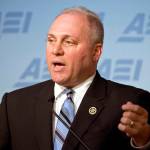 In this June 22 photo, House Majority Whip Steve Scalise, of Louisiana, speaks at the American Enterprise Institute (AEI) in Washington, on new proposals to repeal and replace President Barack Obama&rsquo;s health care law. (AP Photo/Alex Brandon, File)