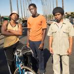 From left, Malcolm Mays as Kevin, Damson Idris as Franklin, Isaiah John as Leon in the FX series, &ldquo;Snowfall,&rdquo; which premieres tonight. (Mark Davis/FX)