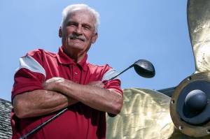 Everett resident Chris Dire recorded two holes-in-one in the same round on June 30 at Everett Golf & Country Club. (Kevin Clark / The Herald)