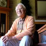 Loren Hole, 92, was recognized recently for 50 years of perfect Rotary Club attendance. Lake Stevens Rotary members recognized him Saturday for the accomplishment. (Kevin Clark / The Herald)