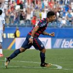 United States&rsquo; Dom Dwyer celebrates after scoring a goal against Panama during a CONCACAF Gold Cup match on Saturday in Nashville, Tennesse. (AP Photo/Mark Humphrey)