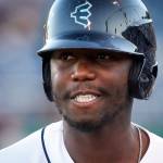Everett AquaSox outfielder Greifer Andrade is the 20th-ranked prospect in the Seattle Mariners system, according to mlb.com. (Kevin Clark / The Herald)