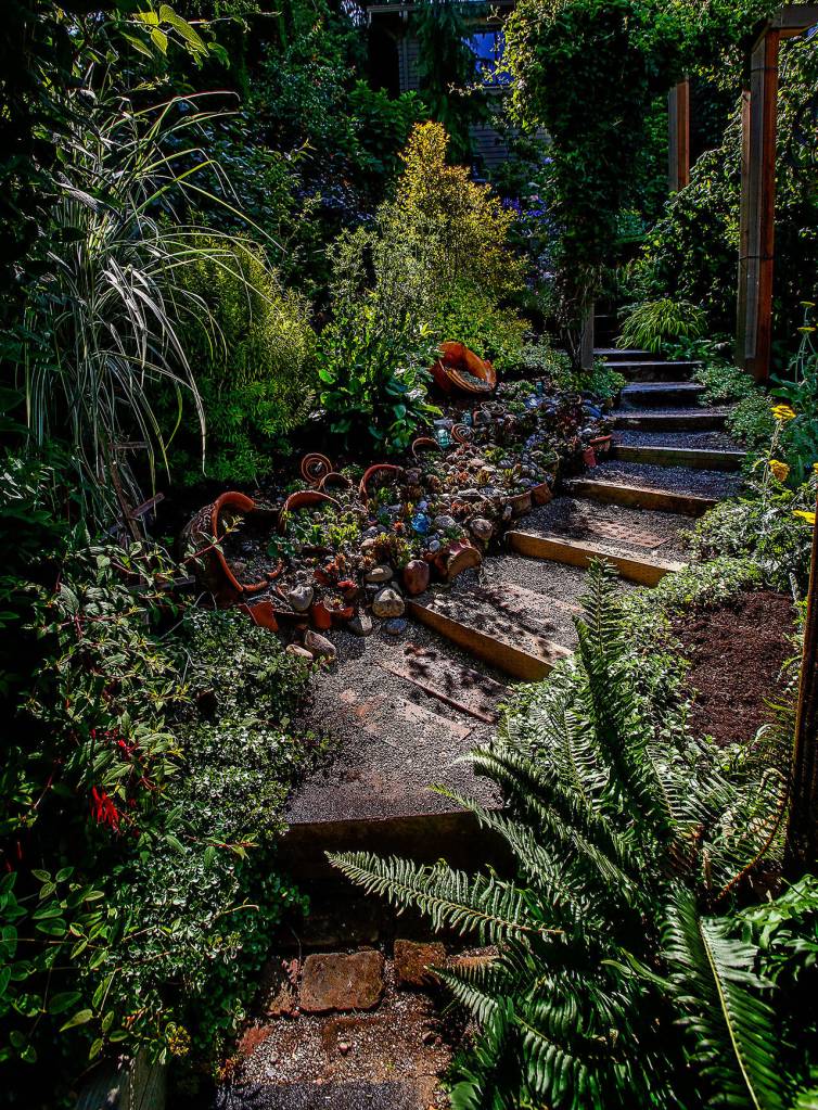 Lovely pathways bring enchantment to the peripheries. (Dan Bates / The Herald)