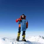 Rick Thurmer at the summit of Mount Vinson in Antarctica in January, completing his goal of climbing the tallest mountains on each of the world&rsquo;s seven continents. (Rick Thurmer)