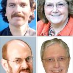 Candidates for Lynnwood City Council Position 1 are (top L-R) Ben Corey, Christine Frizzell, (bottom L-R) James Deal and Van AuBuchon.