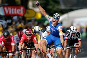 Without Sagan and Cavendish, Kittel eases to Tour stage win