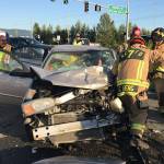 Alcohol suspected in crash that injured 3 on U.S. 2